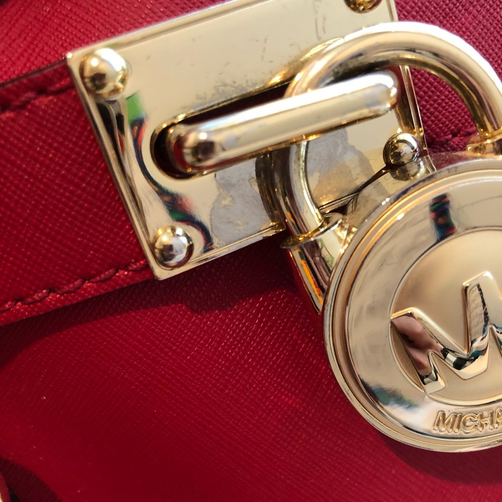 ♥️Michael Kors Hamilton Tote - Picture 13 of 16